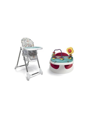 Baby Snug Red with Snax Highchair Miami Beach